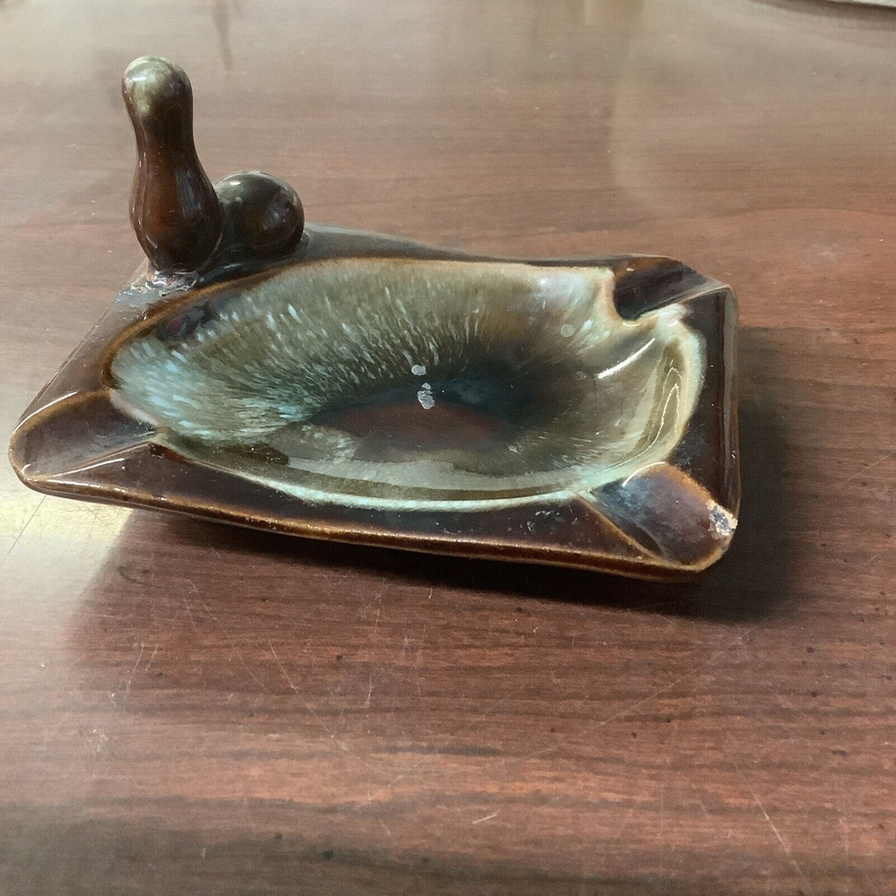 Vintage Bowler's Ashtray Bowling Pins & Ball